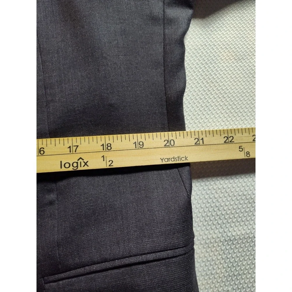 Brooks‎ Brothers Madison 46R Black Wool Blazer 853 - Picture 5 of 11